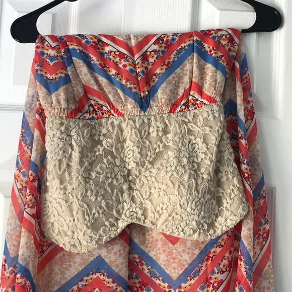 Strapless maxi dress - Picture 1 of 4